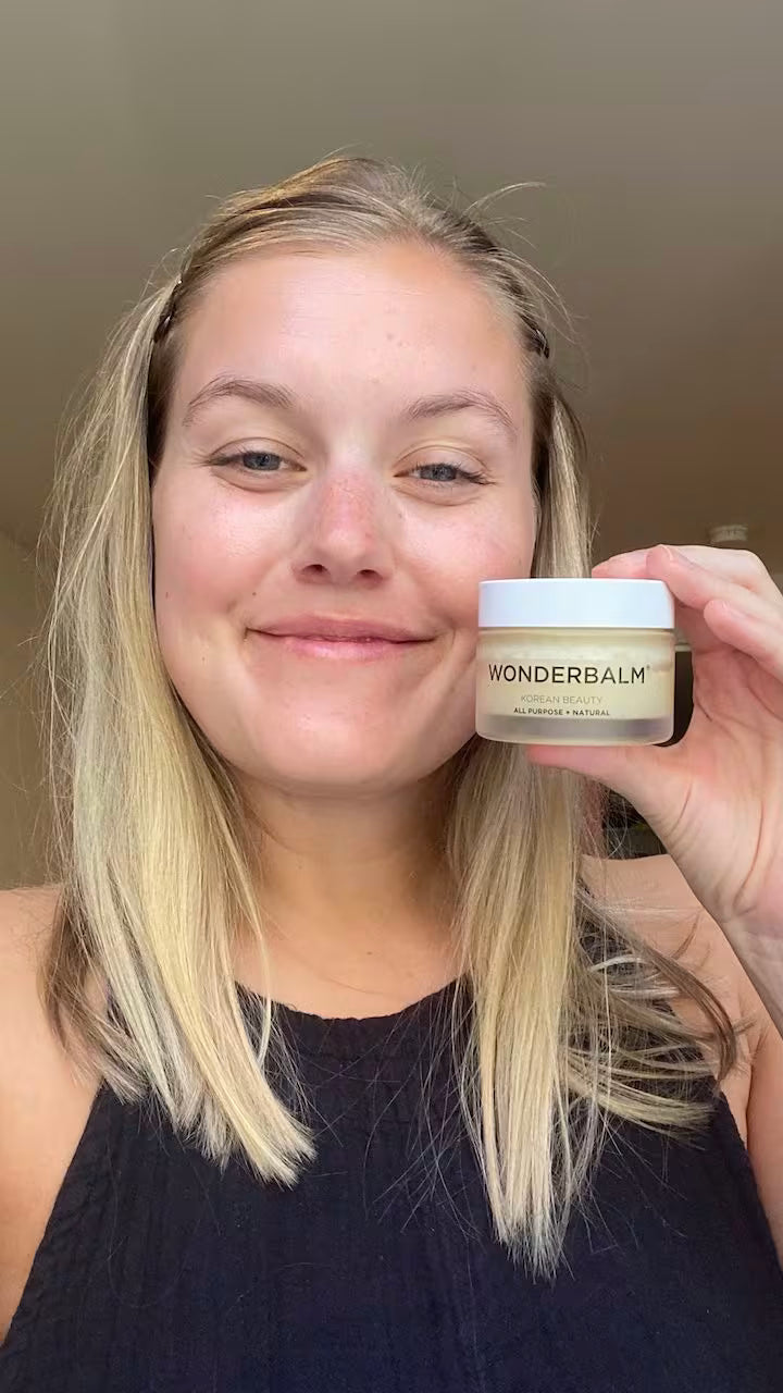 Posing with WONDERBALM tub
